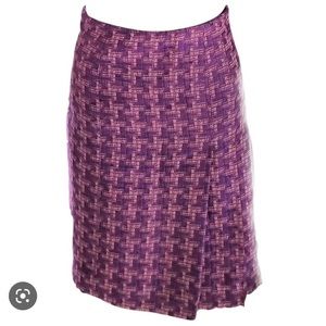 Vintage Chanel 2001 tweed skirt